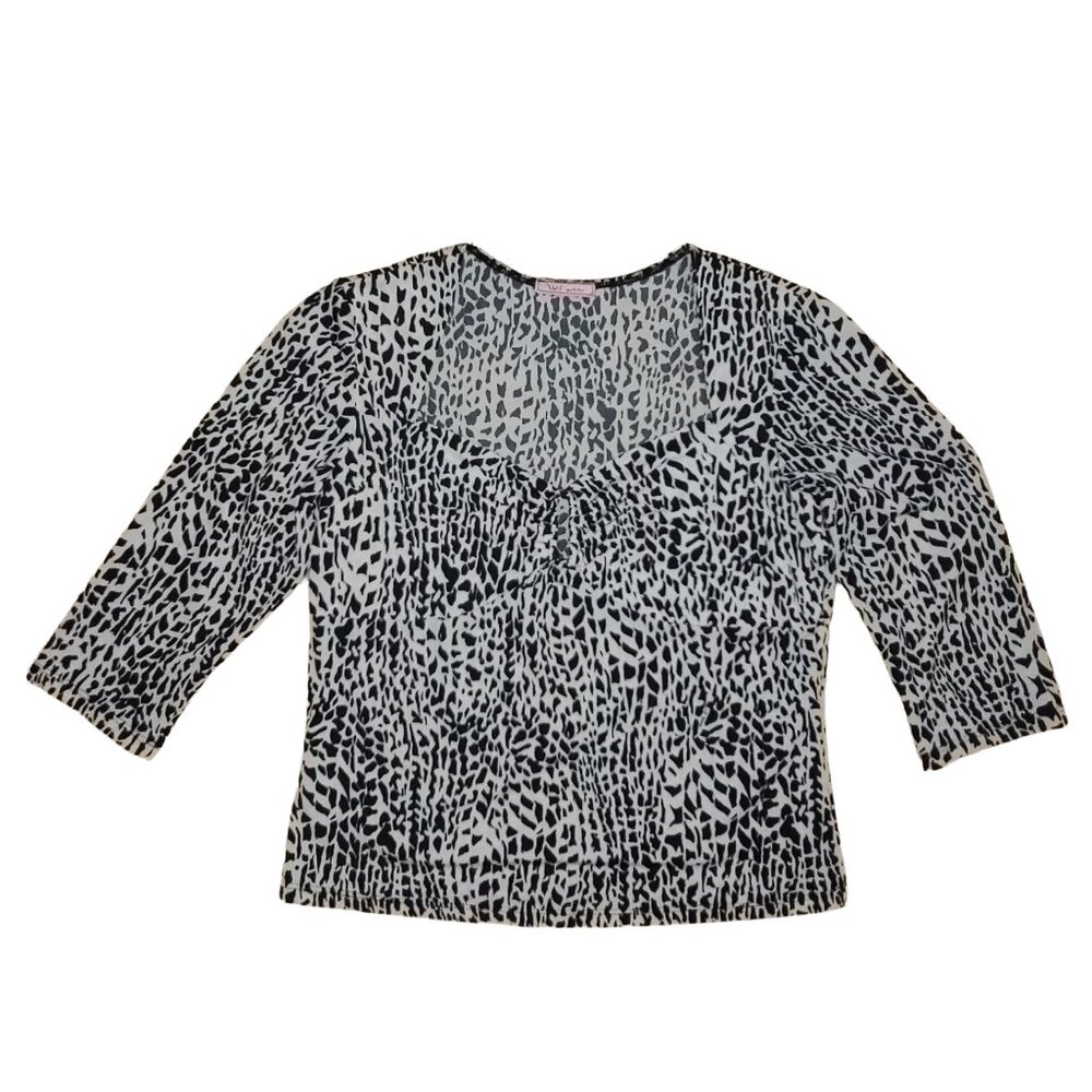 Vol. 1 Petite Leopard Print Blouse